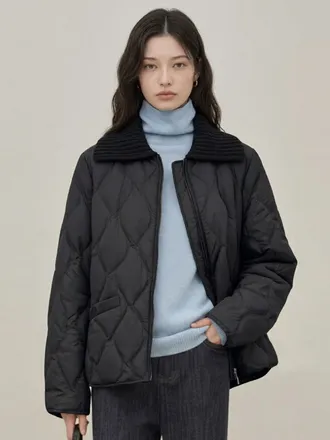 지센 (3컬러) 카라 자켓형 덕다운 경량패딩 LCLWOA25