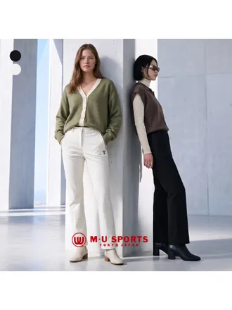 엠유스포츠 MU스포츠 26FW 여성 기모 본딩 팬츠 2종