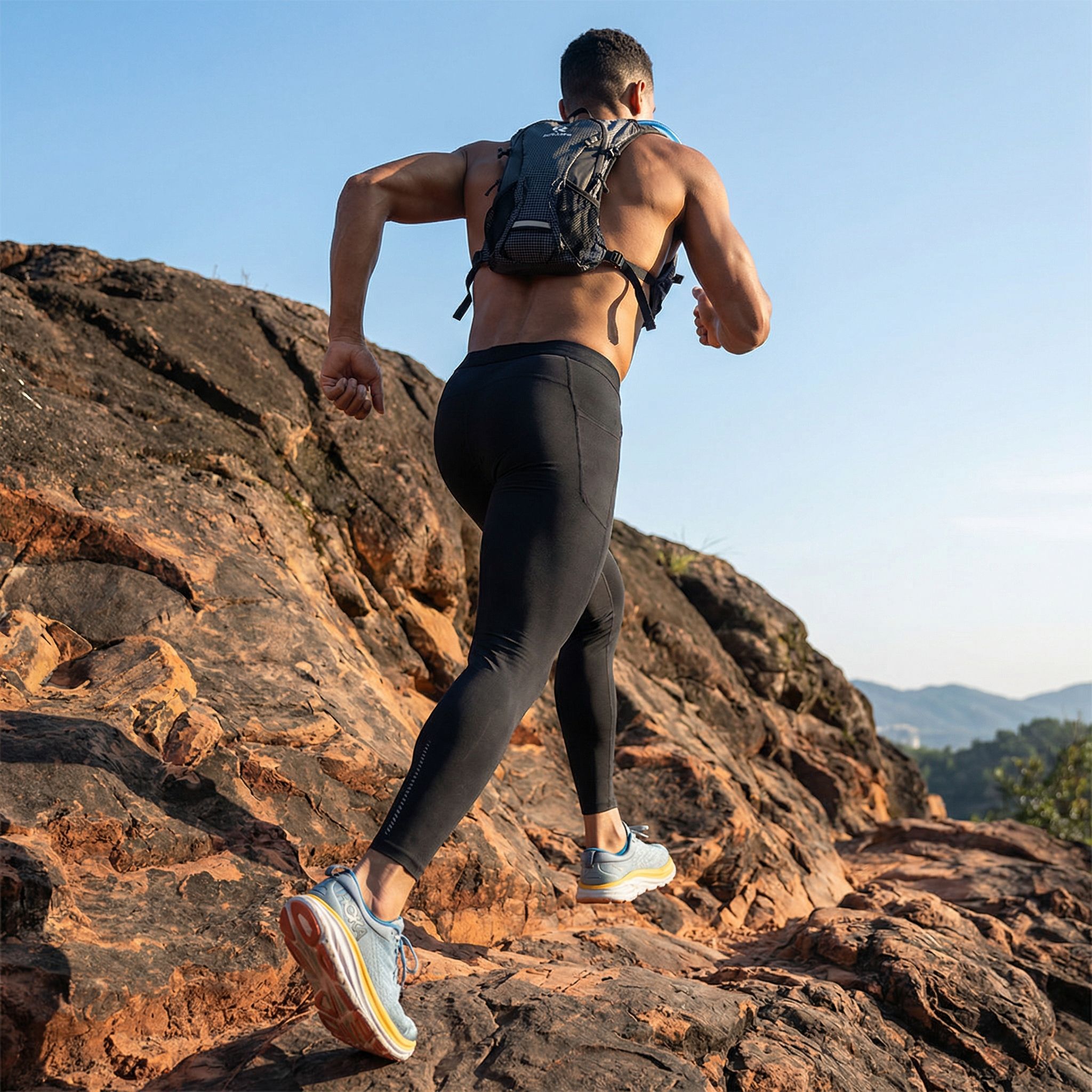 테슬라/CQR 러닝 레깅스 및 카고바지 작업복