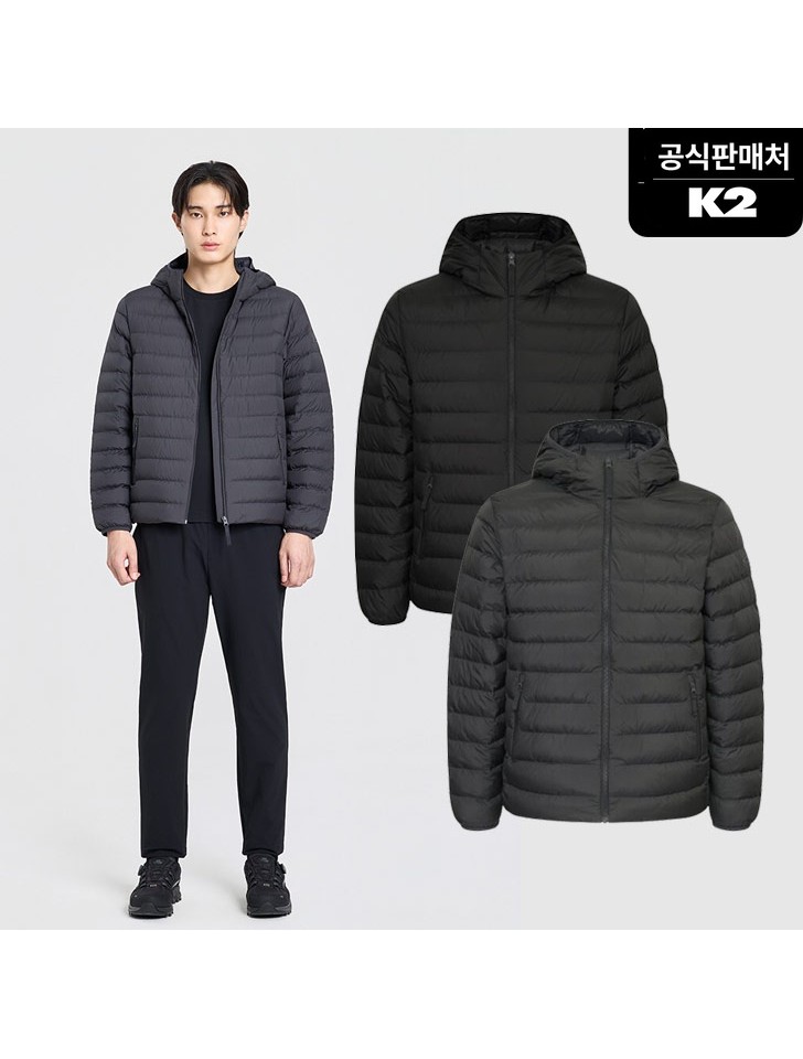 [K2] [온라인 단독] 남성 베이직 슬림 다운 경량패딩 자켓_GMU26581