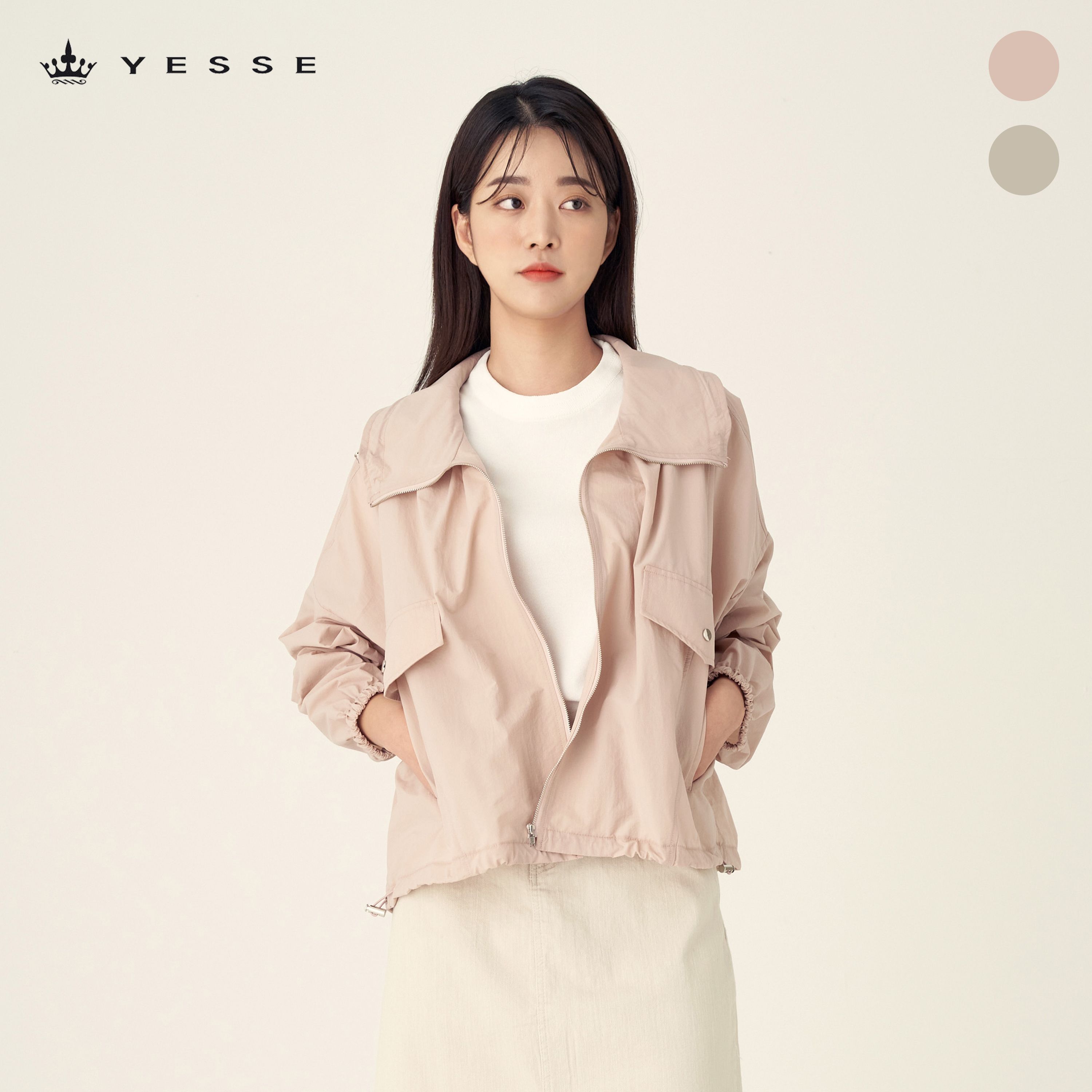하프클럽 (예쎄) 드로우 스트링 점퍼(YV05JP04M)