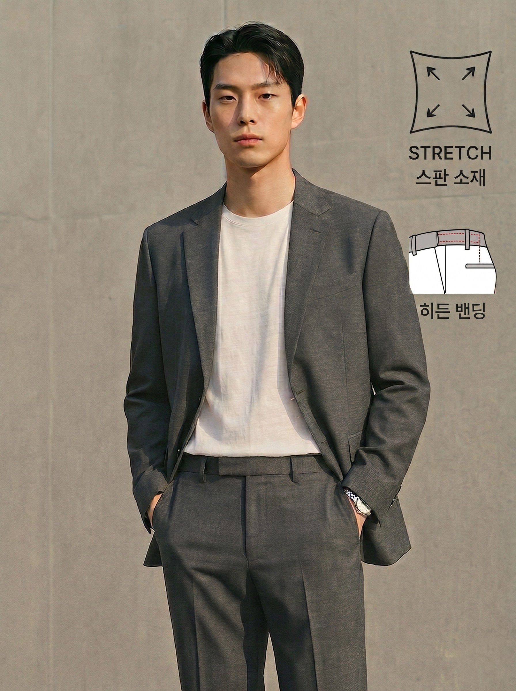 [하프클럽] 파렌하이트 컴포터블 수트 셋업 (79,900원/무료)