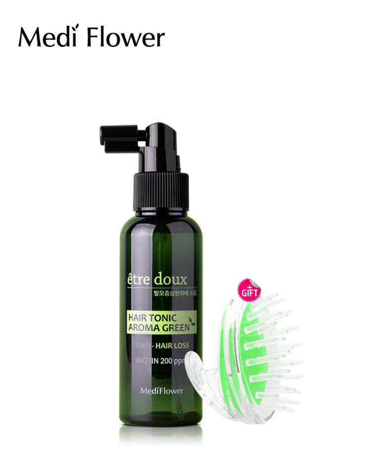 아로마 그린 탈모 헤어토닉 100ml+두피마사지기