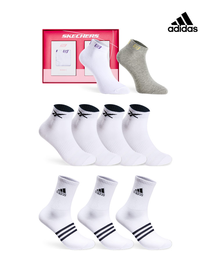 스케쳐스 리복 아디다스 스포츠양말