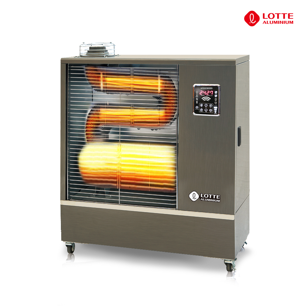 하프클럽 롯데알미늄 LCM-T8500 튜브히터 돈풍기 공장난로 석유난로 대형난로 업소용난방기 DKM