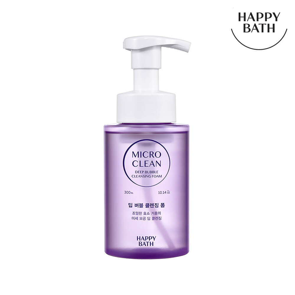 하프클럽 해피바스 마이크로 클린 딥 버블 클렌징폼 300ml