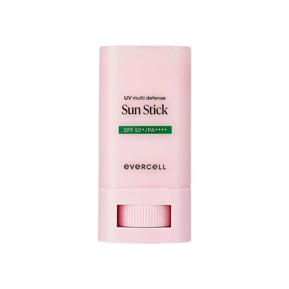 하프클럽 에버셀 유브이 멀티 디펜스 선스틱 18ml SPF50+ 유기자차 보송 썬스틱 줄기세포배양액화장품