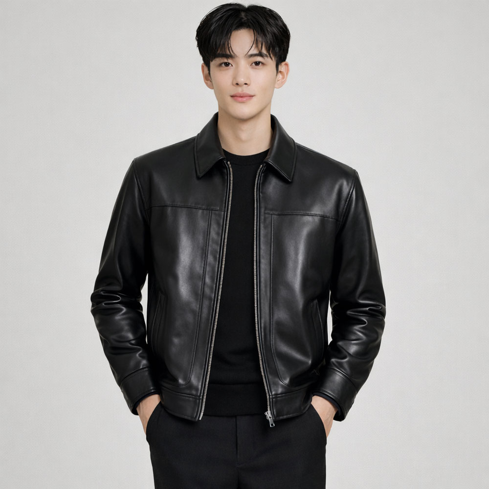 바쏘옴므 리얼 램스킨 프리미엄 레더자켓 4종