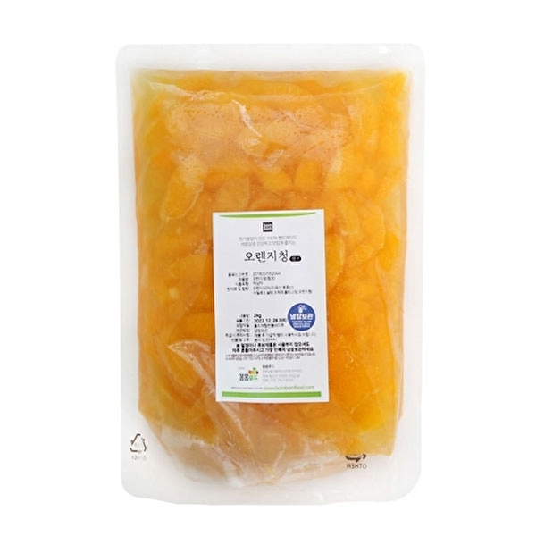 하프클럽 [지투지샵]수제청 오렌지청 청크 1kg