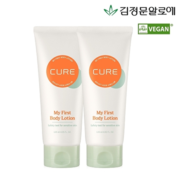 [김정문알로에][김정문알로에] 큐어 마이 퍼스트 바디 로션 120ml 2개