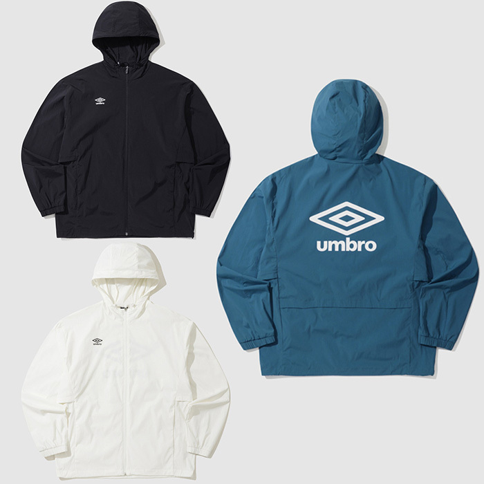 엄브로 경량 나일론 스판 후드 집업 자켓 UP221SJK51