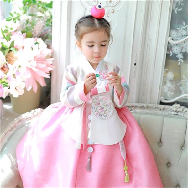 [보리보리] 도담도담 나래 색동 당의 아동 여아 유아 아기 전통 돌잔치 한복 돌복 추석 주니어 돌한복