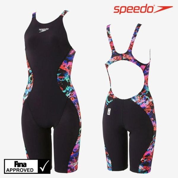 [하프클럽][리디아넬] 스피도 여성 경기용 반전신 수영복 5부 C453587 여자