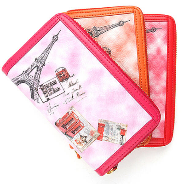 [보리보리] 아트박스 POOM 아트박스/키스맥 스마트폰 수납용 아이러브파리 지갑형 케이스