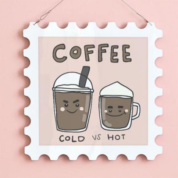 [보리보리] 아트박스 POOM 아트박스/꾸밈 nq310-행잉액자_우리는사이좋은친구(우표중형)