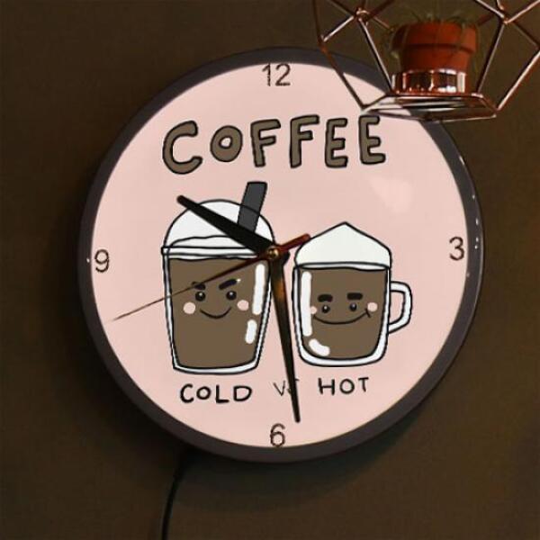 [보리보리] 아트박스 POOM 아트박스/꾸밈 ng643-LED시계액자25R_우리는사이좋은친구