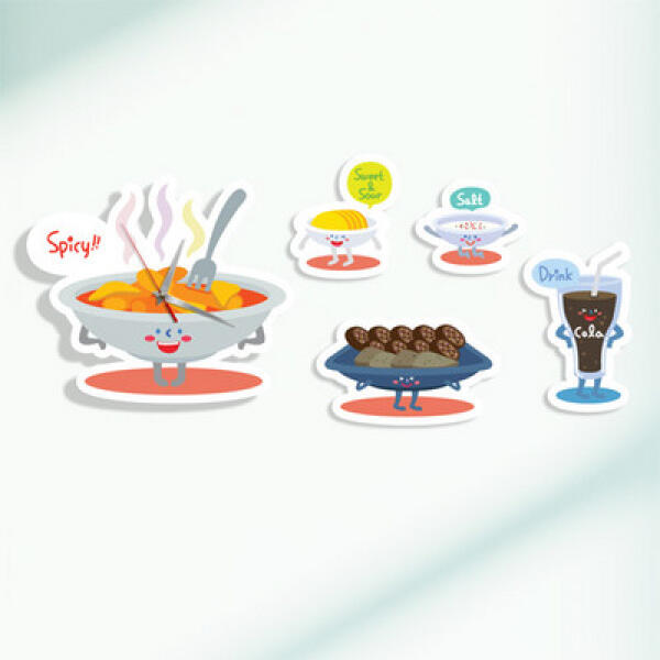 [보리보리] 아트박스 POOM 아트박스/꾸밈 na011-인테리어벽시계-행복한분식