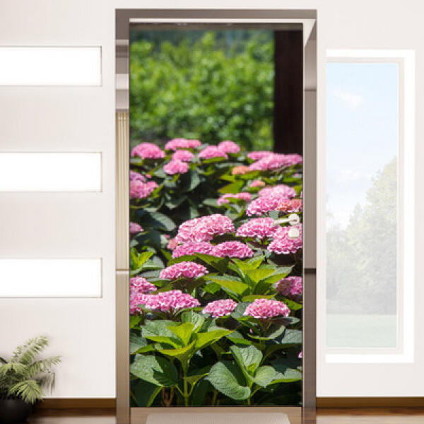 [보리보리] 아트박스 POOM 아트박스/꾸밈 cr821-분홍수국_현관문시트지