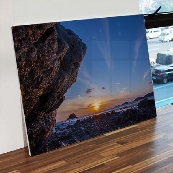 [보리보리] 아트박스 POOM 아트박스/꾸밈 pi536-폼아크릴액자58CmX38Cm_석모도일출풍경