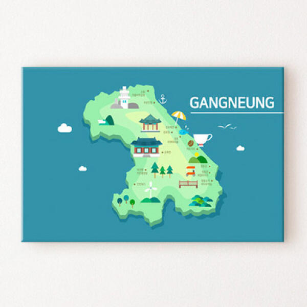 [보리보리] 아트박스 POOM 아트박스/꾸밈 cu421-한국의지역명소_대전_대구_춘천_광주_강릉_해남_속초_포항_중형