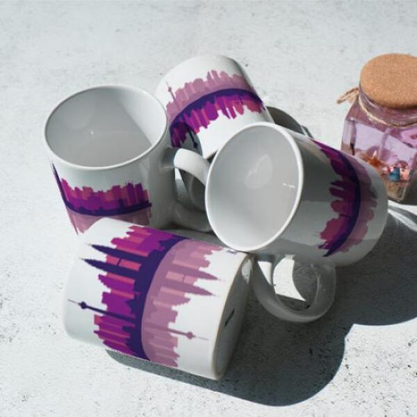 [보리보리] 아트박스 POOM 아트박스/꾸밈 bc288-디자인머그컵4p-말레이시아쿠알라룸푸르여행