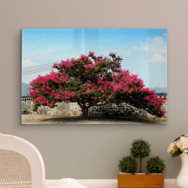 [보리보리] 아트박스 POOM 아트박스/꾸밈 da226-폼아크릴액자58CmX38Cm_풍수붉은배롱나무