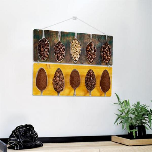 [보리보리] 아트박스 POOM 아트박스/꾸밈 nm547-멀티아크릴액자_아이러브커피(2단대형)