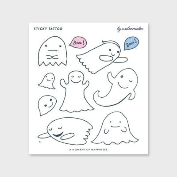 [보리보리] 아트박스 POOM 아트박스/워터멜론 친구들이모이면 AT61 남자타투스티커 타투스티커