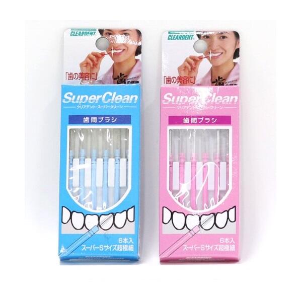 [보리보리] 아트박스 POOM 아트박스/덴탈마스터 클리어덴트 슈퍼크린 치간칫솔 I형 6개 캡내장 1708