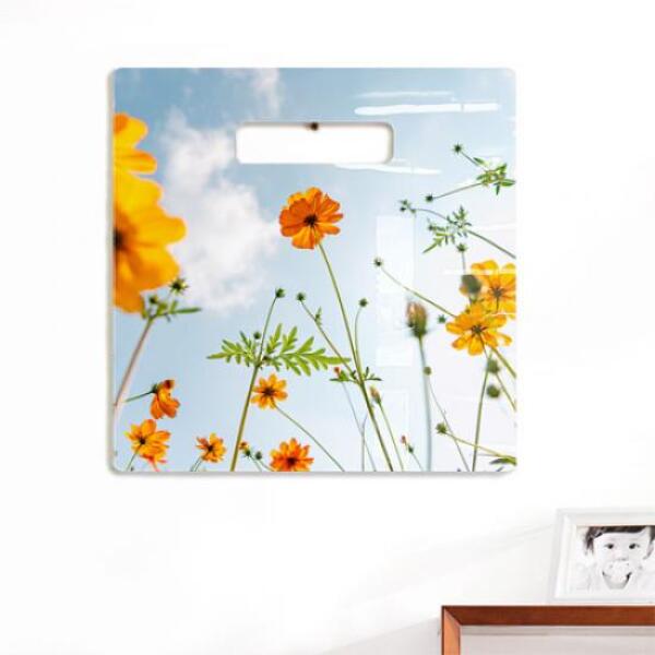 [보리보리] 아트박스 POOM 아트박스/꾸밈 nt094-행잉액자_황화코스모스(정사각형)