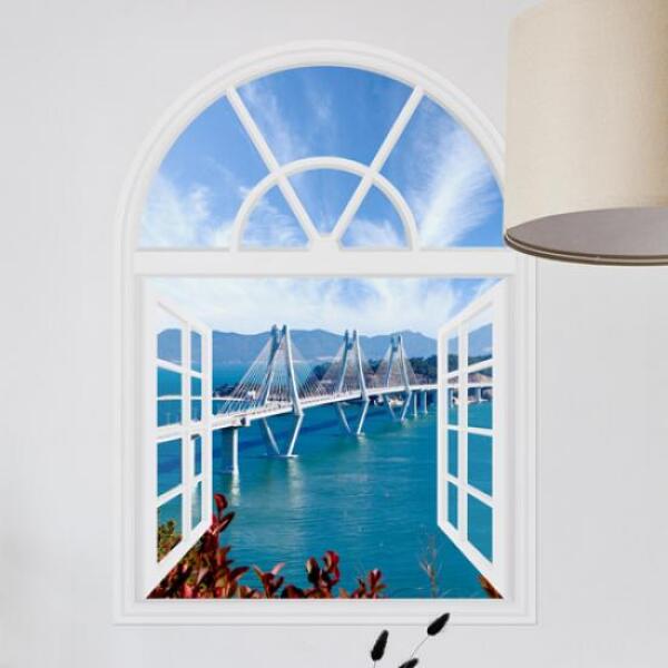 [보리보리] 아트박스 POOM 아트박스/꾸밈 tj329-아치그림액자_거가대교