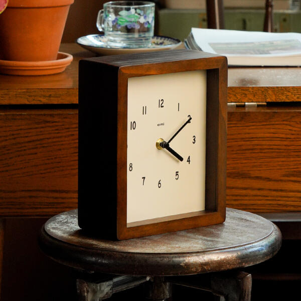 [보리보리] 아트박스 POOM 아트박스/아이노비아 오르미 레트로 미로클락 무소음 벽걸이 추시계