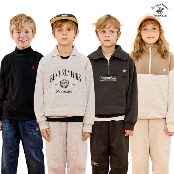 [보리보리] 비버리힐스 폴로클럽 주니어 겨울신상+가을클리어런스 끝장세일 맨투맨/ 조거팬츠/ 원피스/ 상하세트 / 기모