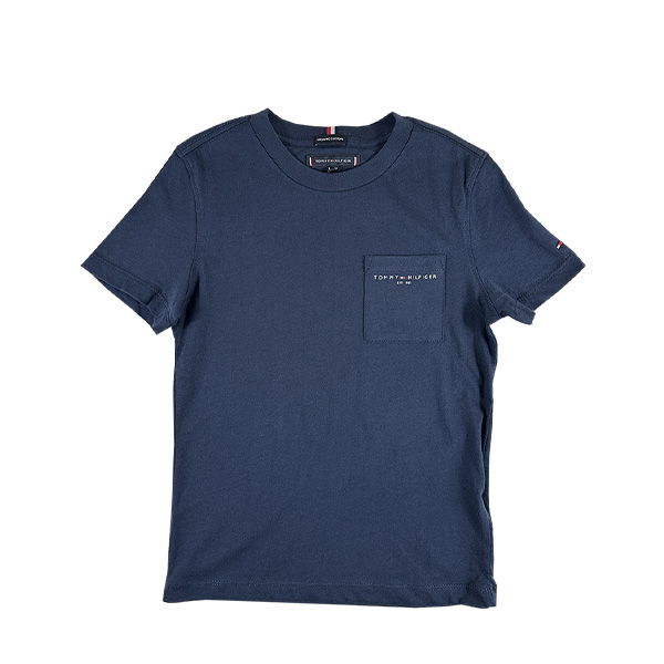 [보리보리] 타미힐피거 키즈 TOMMY HIL 반팔티(KBOKBO6556-C87_NY)