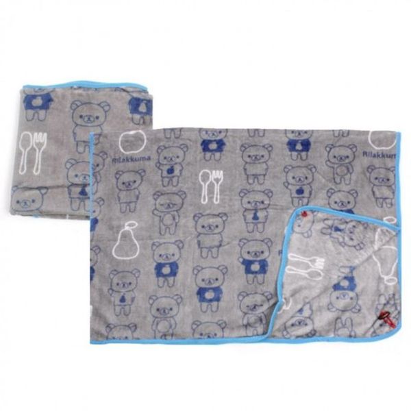 [보리보리] 오너클랜 베스틴 리락쿠마 담요 보들보들 캐릭터 그레이