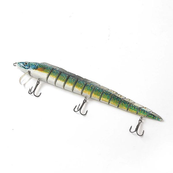 [보리보리] 오너클랜 빅베이트 13단 관절 루어 조인트 미노우 가짜 미끼