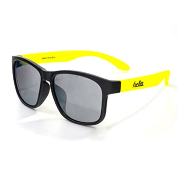 [하프클럽][오너클랜] 주니어 선글라스 쥬피터 무광블랙 형광옐로우(실버)