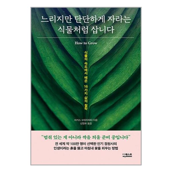 [보리보리] 유니오니아시아 느리지만 단단하게 자라는 식물처럼 삽니다 / 더퀘스트