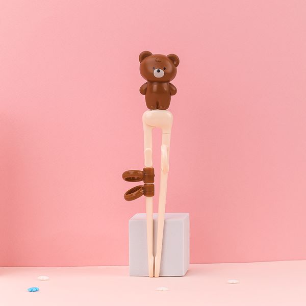 [보리보리] 릴팡 릴팡 더스틱 맥스젓가락 1단계_오른손용(브라운베어 ) / LF8409