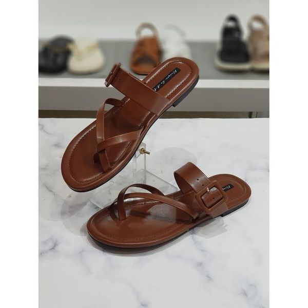 [하프클럽][한슈] 한슈 세이브존03 모던 벨티드 스트랩 슬리퍼 1.5cm HS443399it