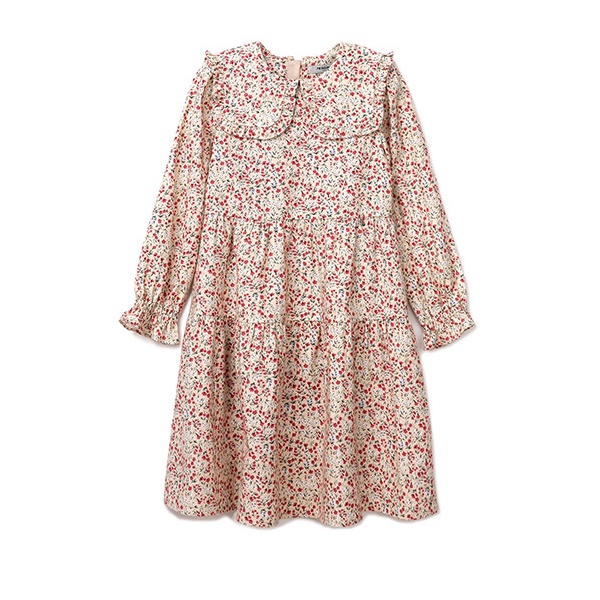 [보리보리] 레노마 키즈 레노마키즈 주니어 겨울상품여아프릴빅카라원피스 베이지 (2241O621