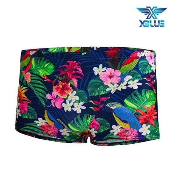 [하프클럽][기타] XBLUE 남아동 훈련용 숏사각 저항 수영복 G153341 강습