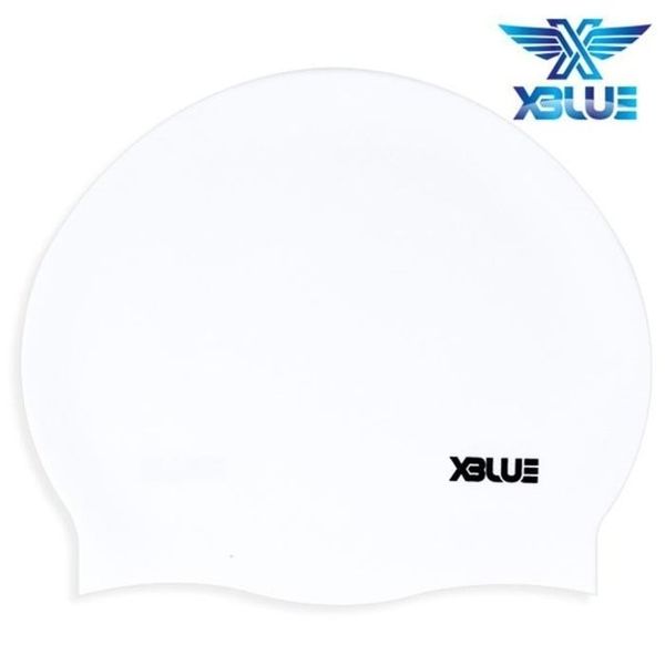 [하프클럽][기타] XBLUE 실리콘 수모 수영모 O922745 실내수영모자 취미