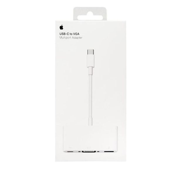 [하프클럽][기타] Apple USB-C VGA 멀티포트 어댑터 (MJ1L2FE) 국내정품 Ss