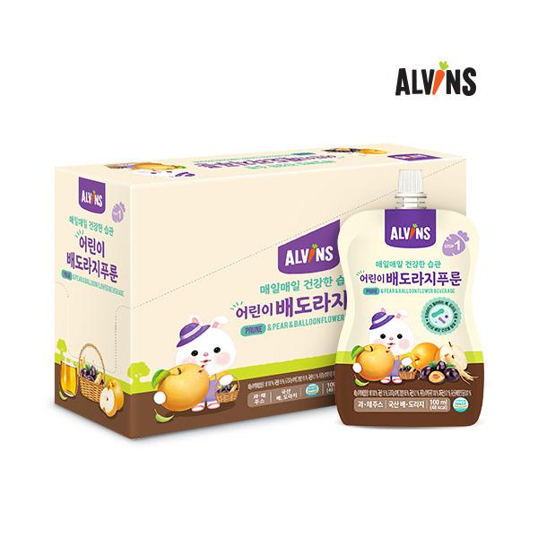 [보리보리] 엘빈즈 매일매일 건강한 습관 배도라지 푸룬 40팩