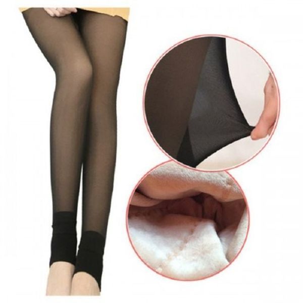 [하프클럽][셀럽하우스] 착시스타킹 ZY59ZA33 베이직 융털안감 털스타킹 방한스타킹