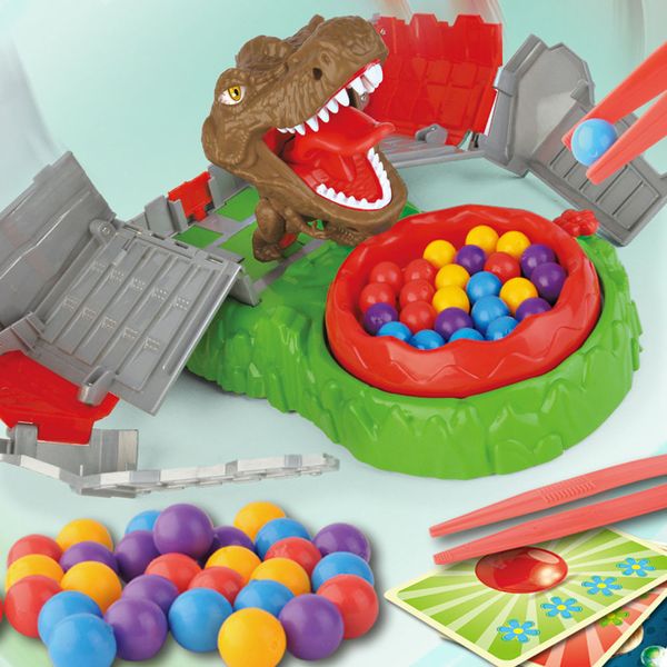 [보리보리] 맥킨더 공룡을조심해 복불북 룰렛 뽑기 보드게임 보드게임베스트 보드게임추천 가족보드게임 파티게임 100604