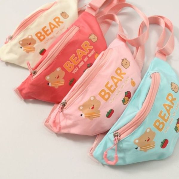 [하프클럽][에이치플러스몰] 귀여운 (싸더라) 캐주얼 곰돌이 힙색 필수템 소풍 여