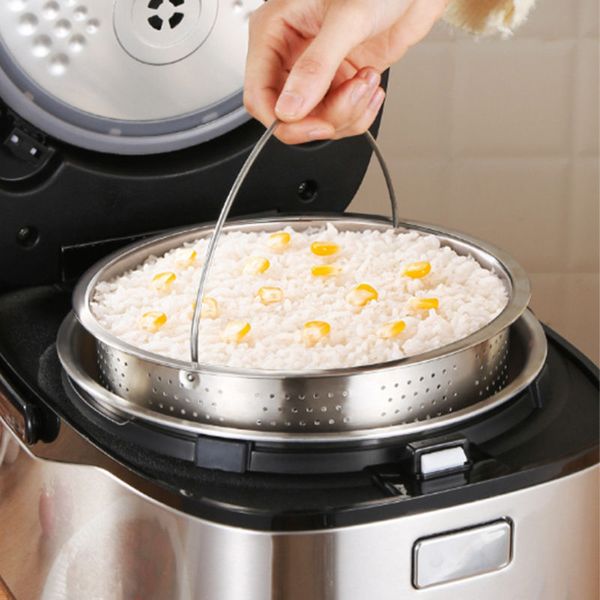 [보리보리] 맥킨더 받침대형 스텐 저당밥솥 찜통 17.5cm 다이어트 혈당감소 당뇨 저혈당 자취 3인용 건강밥솥 P838