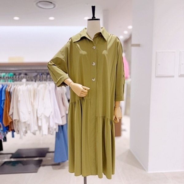 [하프클럽][오프리미츠] [대구백화점][오프리미츠]트렌치형 롱 원피스(M24OP1403)